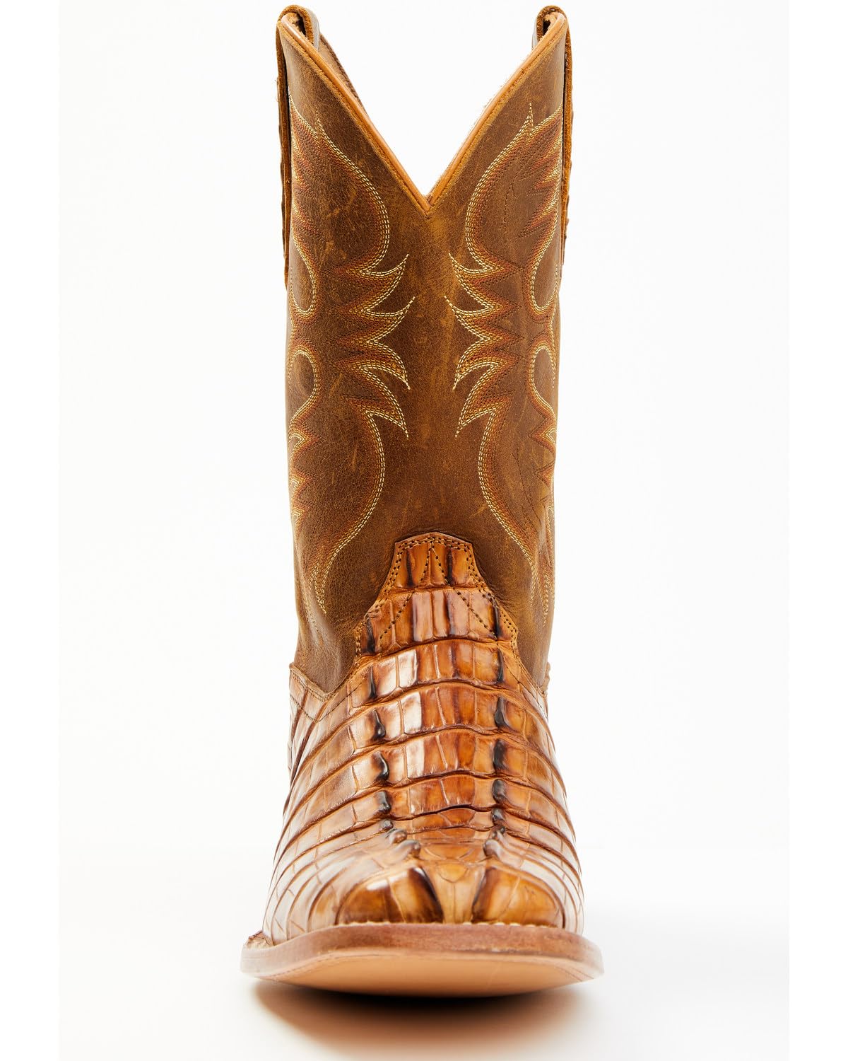 Caiman Cognac Western Boot T4999