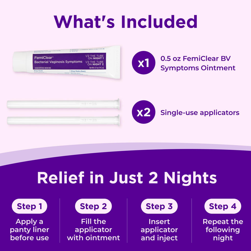 Bacterial Vaginosis Symptoms Ointment, 0.5 Oz S526