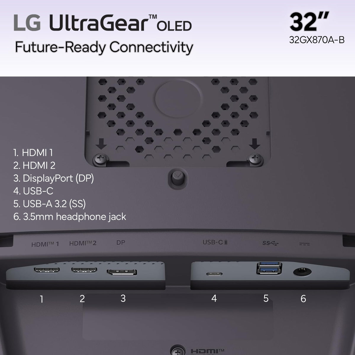 32" OLED Gaming Monitor M76662