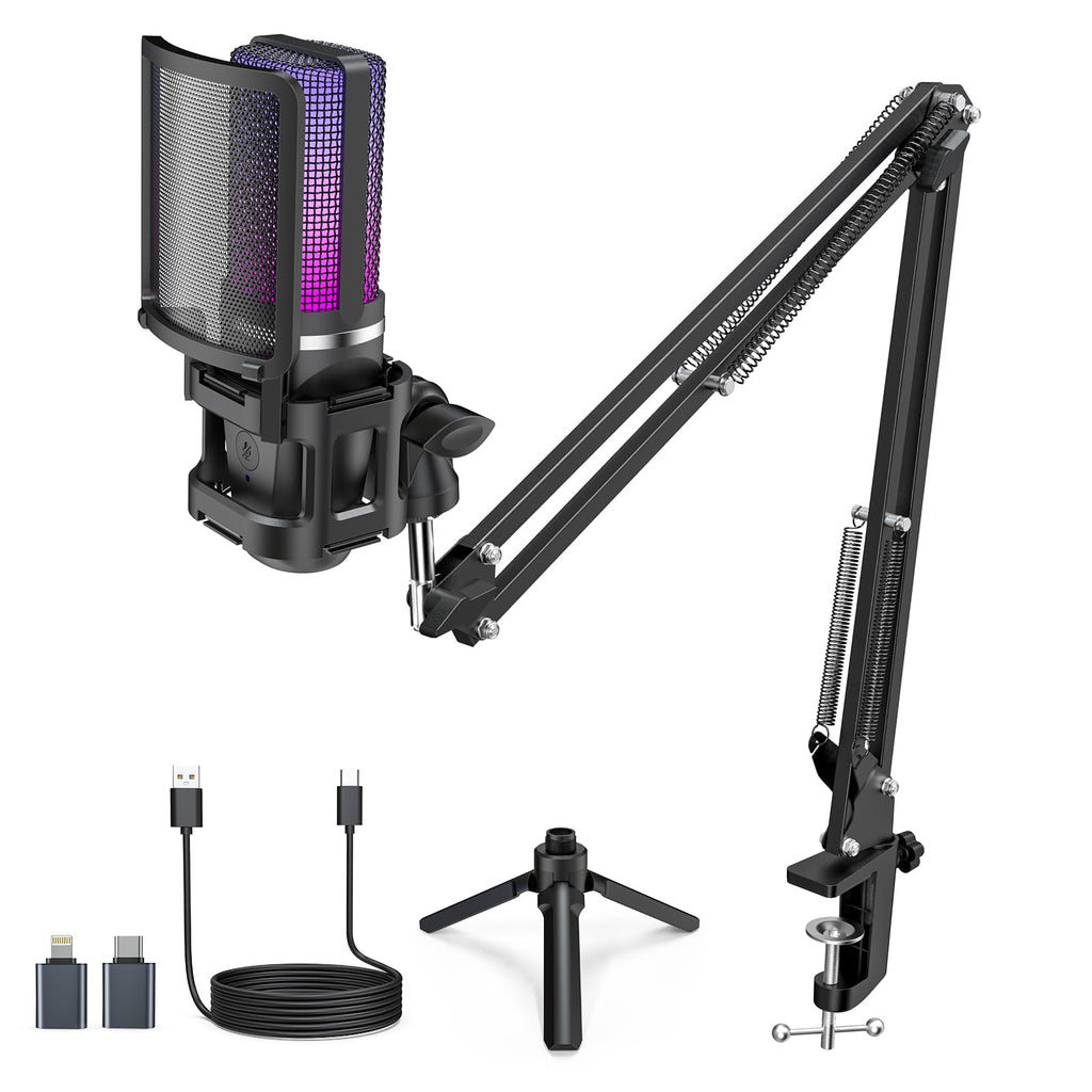 USB Microphone with Noise Reduction D7491