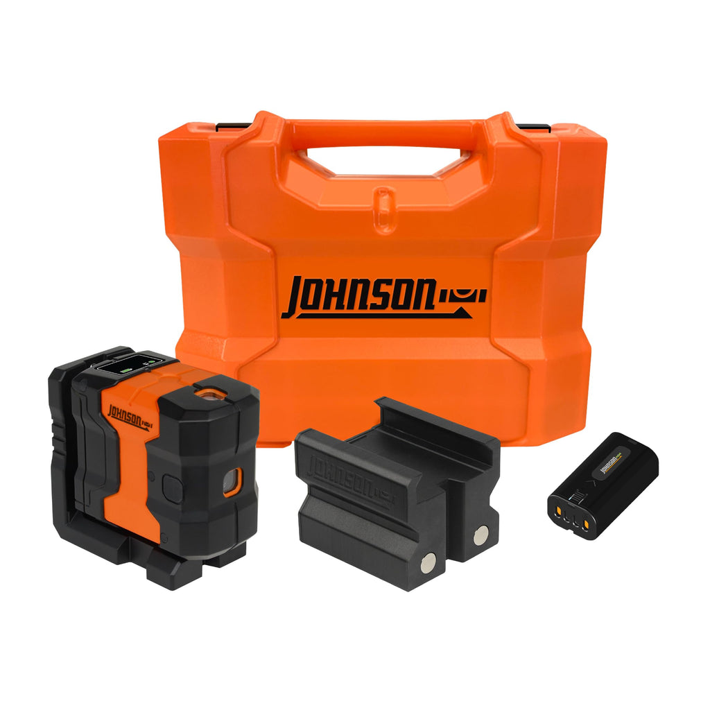 Self-Leveling 3 Dot Laser Level with Magnetic Base and Carry Case S35565