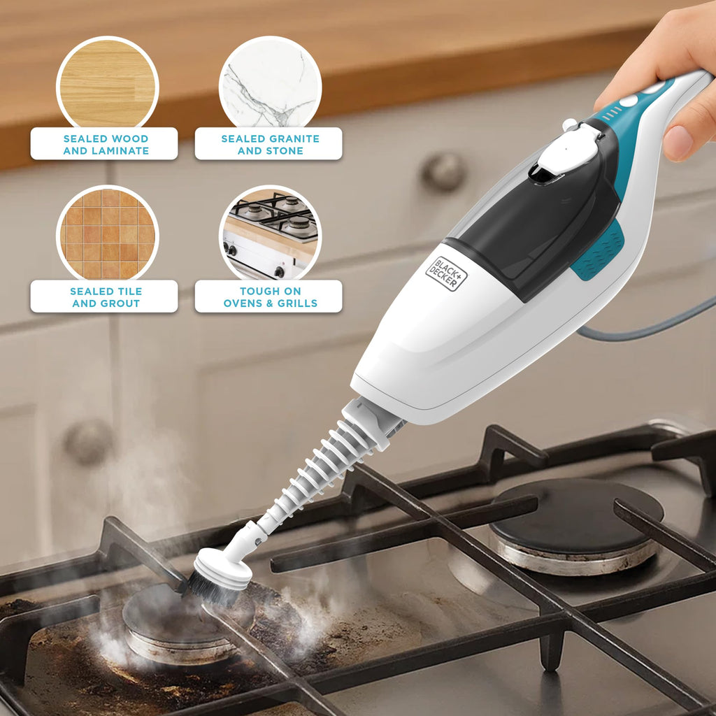 2-in-1 Steam Mop and Handheld Steam Cleaner P65109