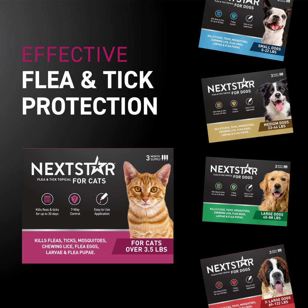 Flea & Tick Topical Cats 3-Month I436223