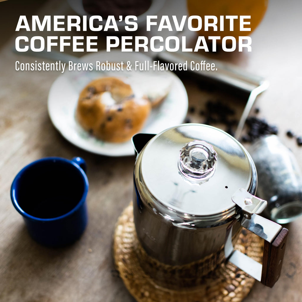 Induction Coffee Percolator 9 Cup Q8915