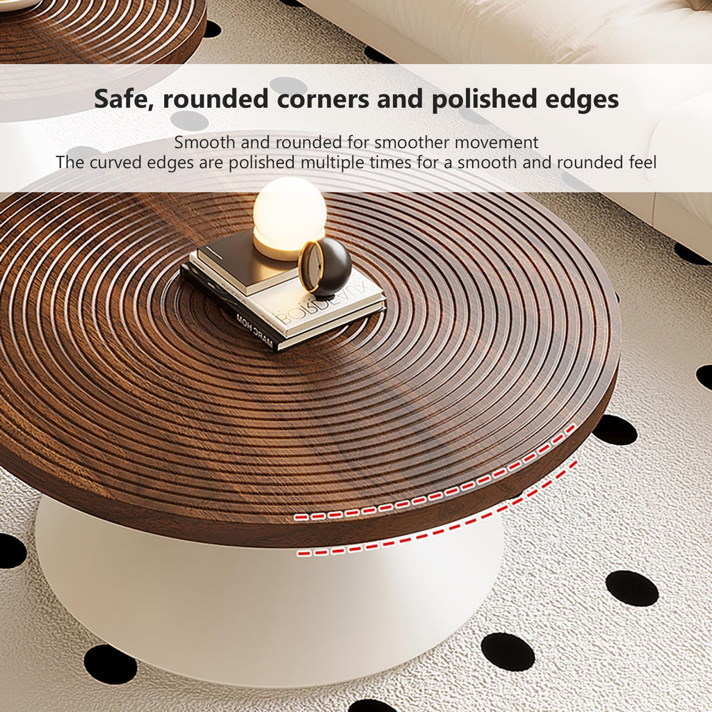 Round Storage Coffee Table P3577