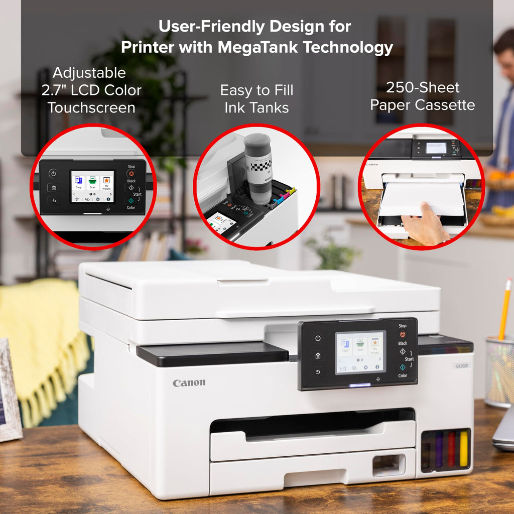 Wireless Color All-in-One Printer with Duplex Printing M437