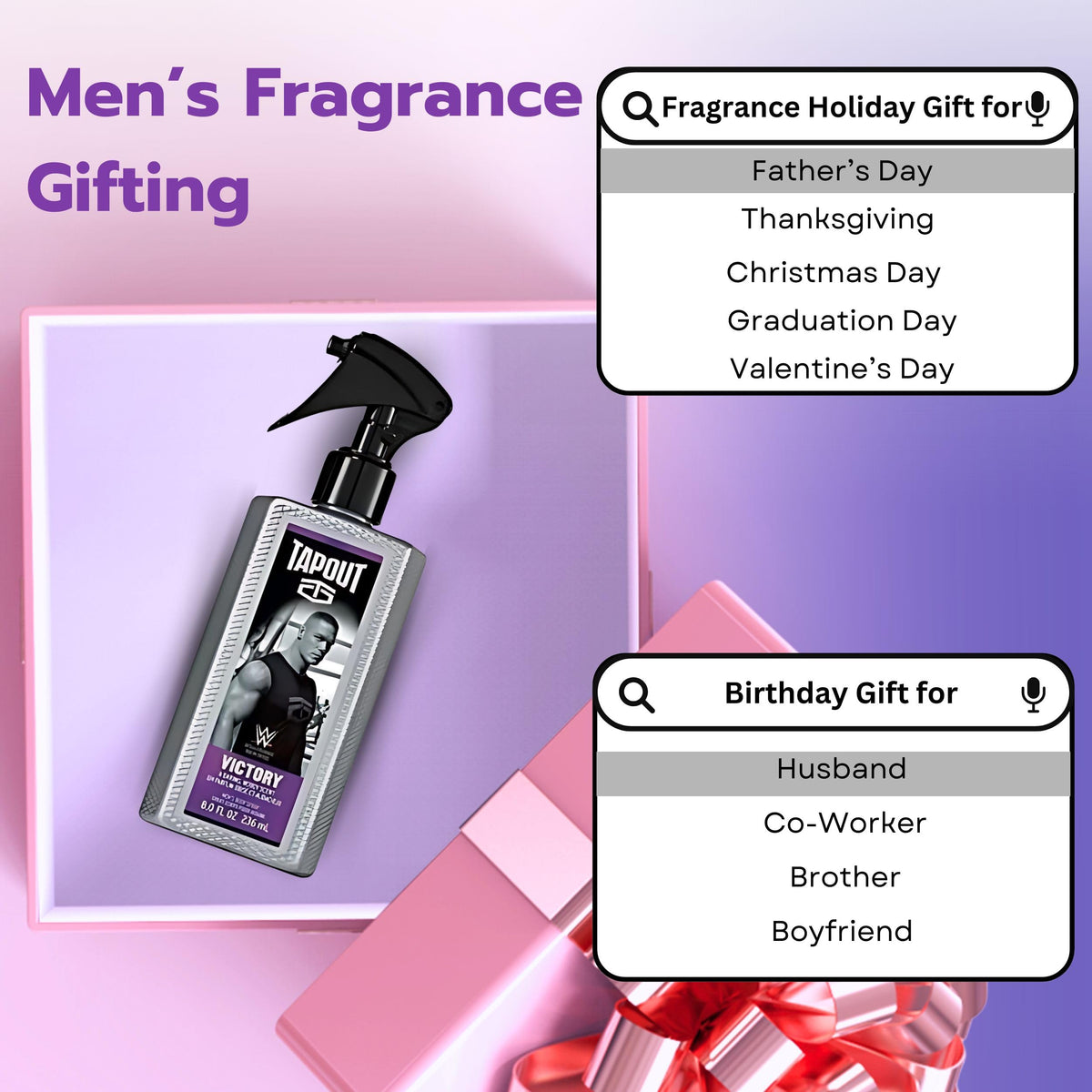 Body Spray Perfume for Men 8 Ounces W7110