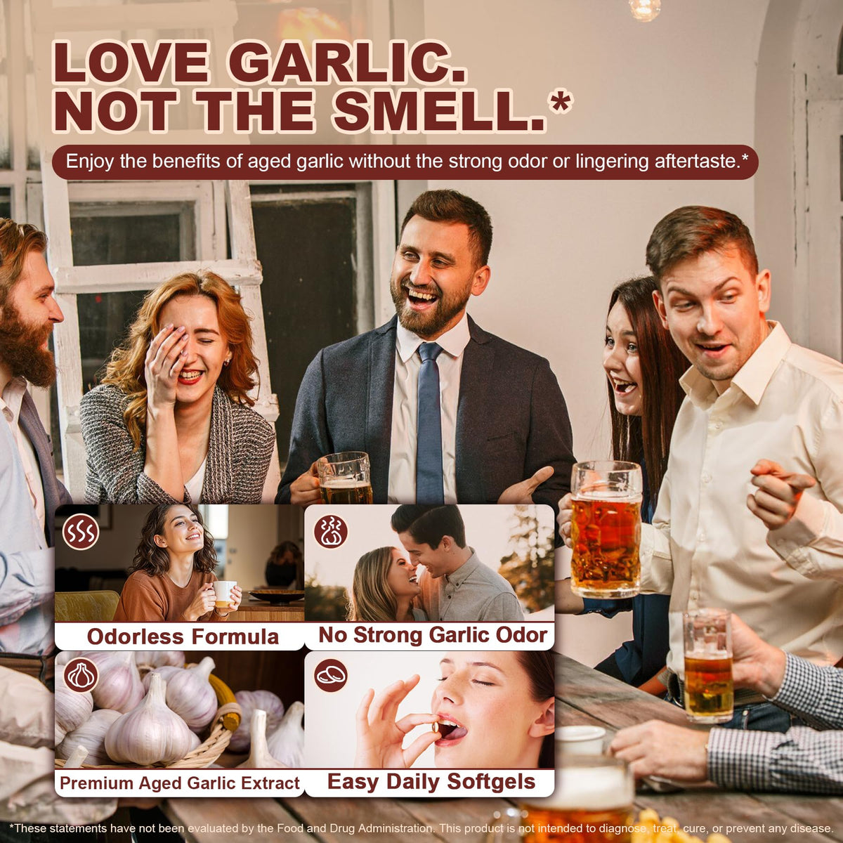 Aged Garlic Extract 750mg Softgels H3837
