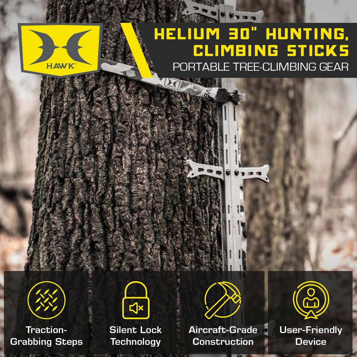 Hang-On Tree Stand with Footrest U8153