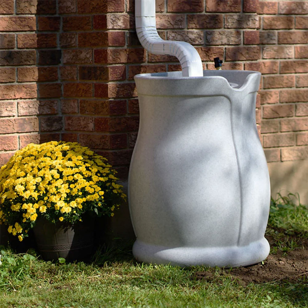 45 Gallon Light Granite Rain Barrel X68014