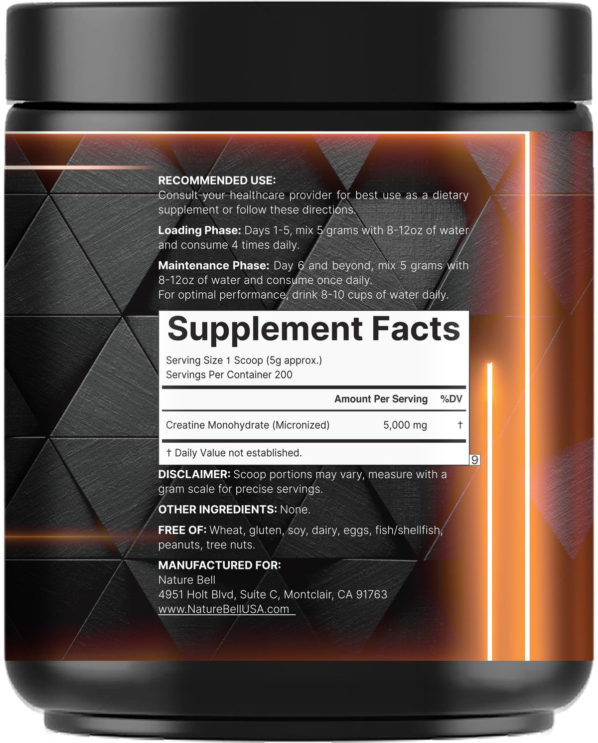 Micronized Creatine Monohydrate Powder R728