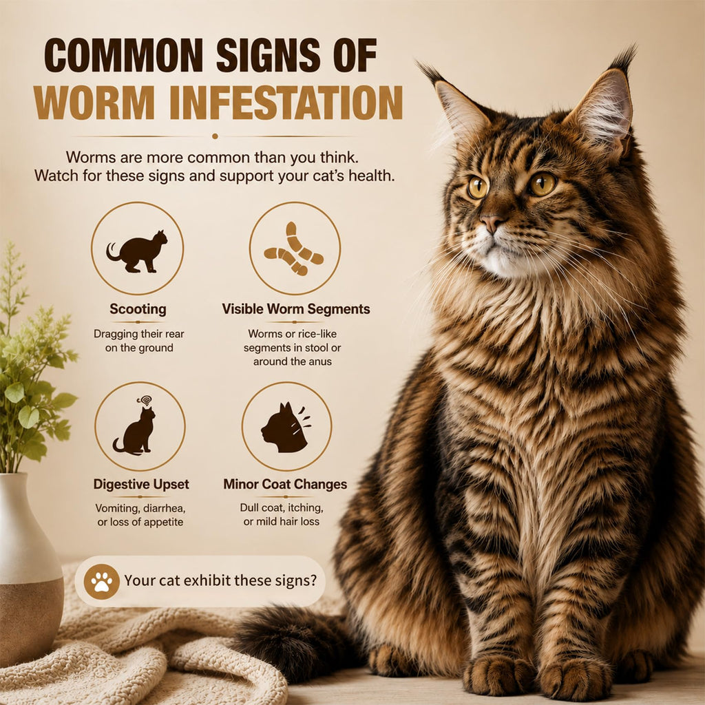 Cat Dewormer for Cats & Kittens M82677