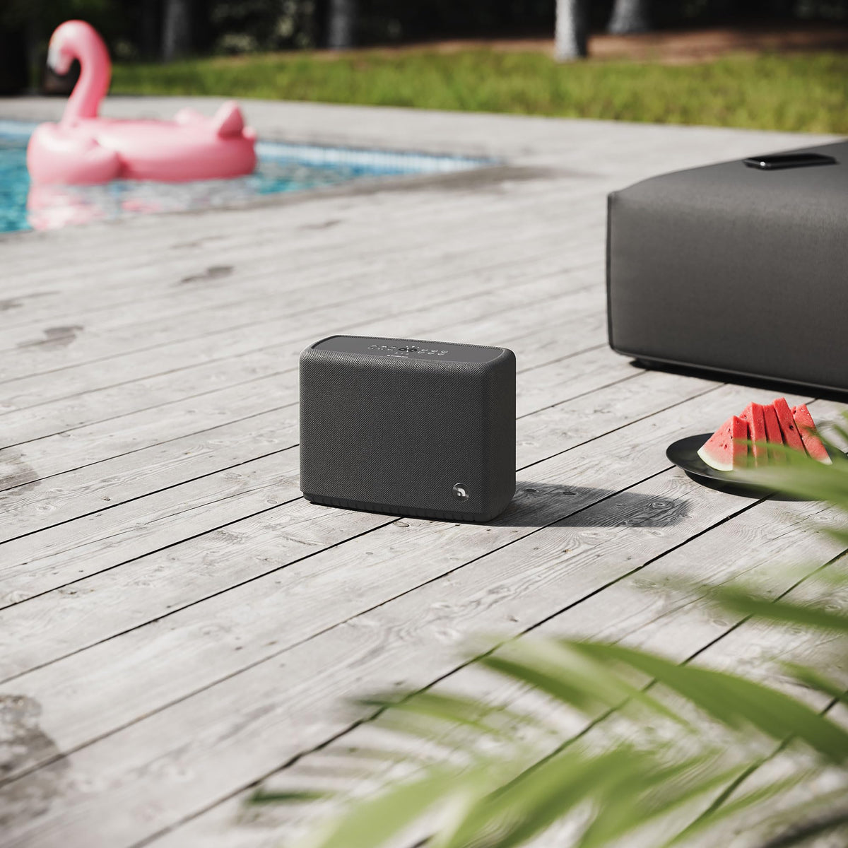 Portable WiFi & Bluetooth Multiroom Speaker Black O665333
