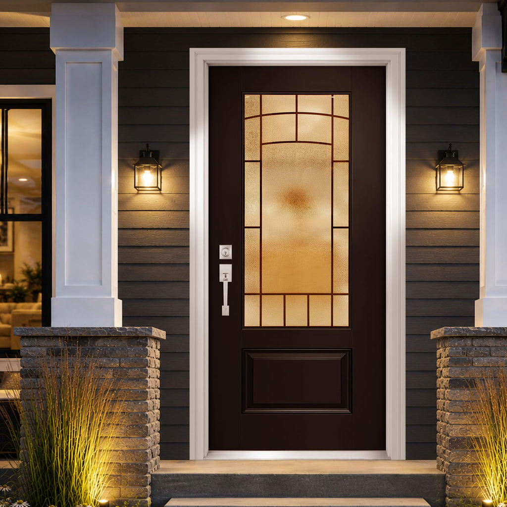 36 x 80 Front Entry Door Slab Right Hand R8029