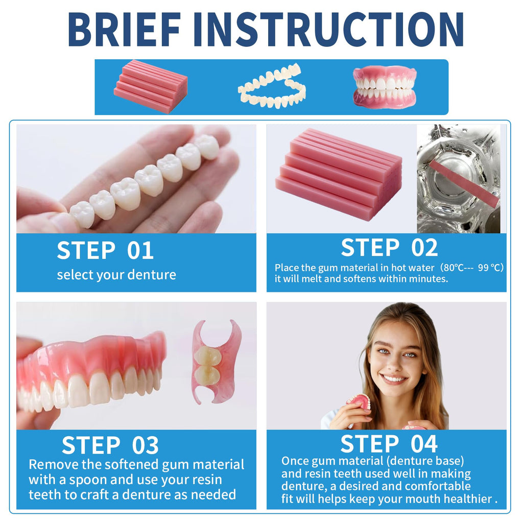 Denture Temporary Veneers Kit Y156