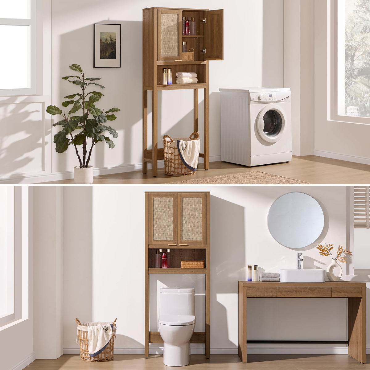 Over the Toilet Storage Cabinet T832
