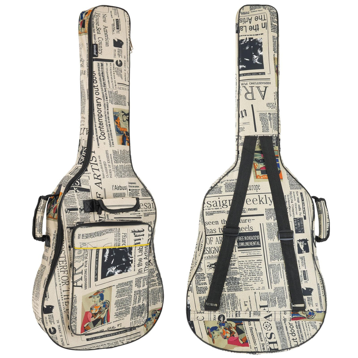 36/38 Inch Acoustic Guitar Gig Bag with 6mm Padding U167017
