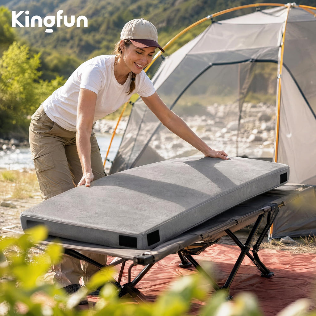 3 Inch Memory Foam Camping Mattress Pad I140