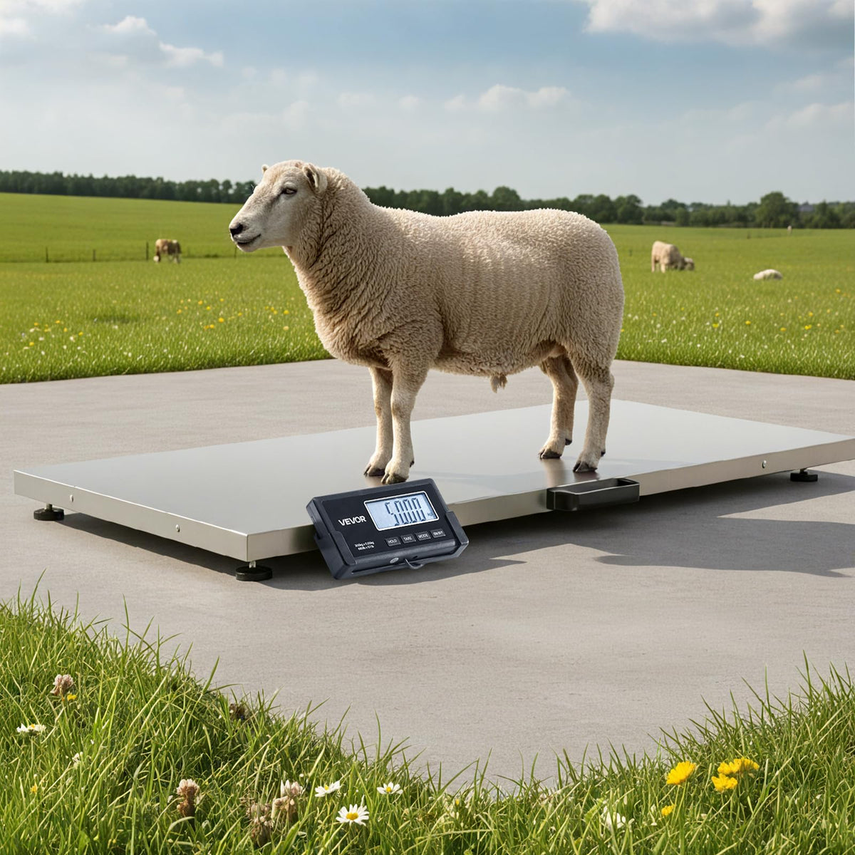Digital Shipping Scale 660 lbs with LCD Display O422323