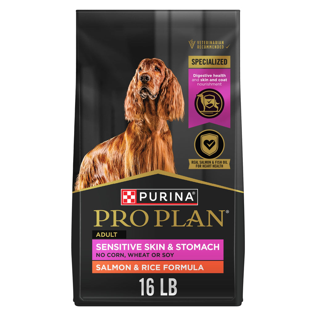 Salmon Dry Dog Food 16 lb Bag X677
