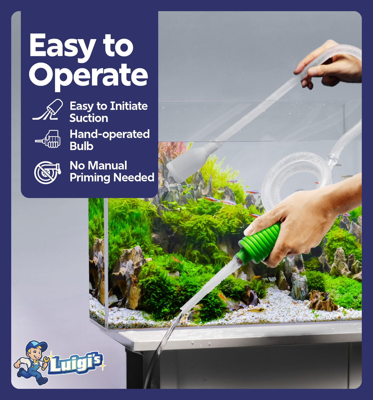 Gravel Vacuum Aquarium Cleaning Tools N815009