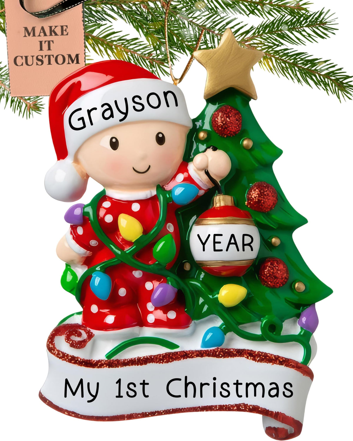 Baby's First Christmas Ornament 2026 B64781