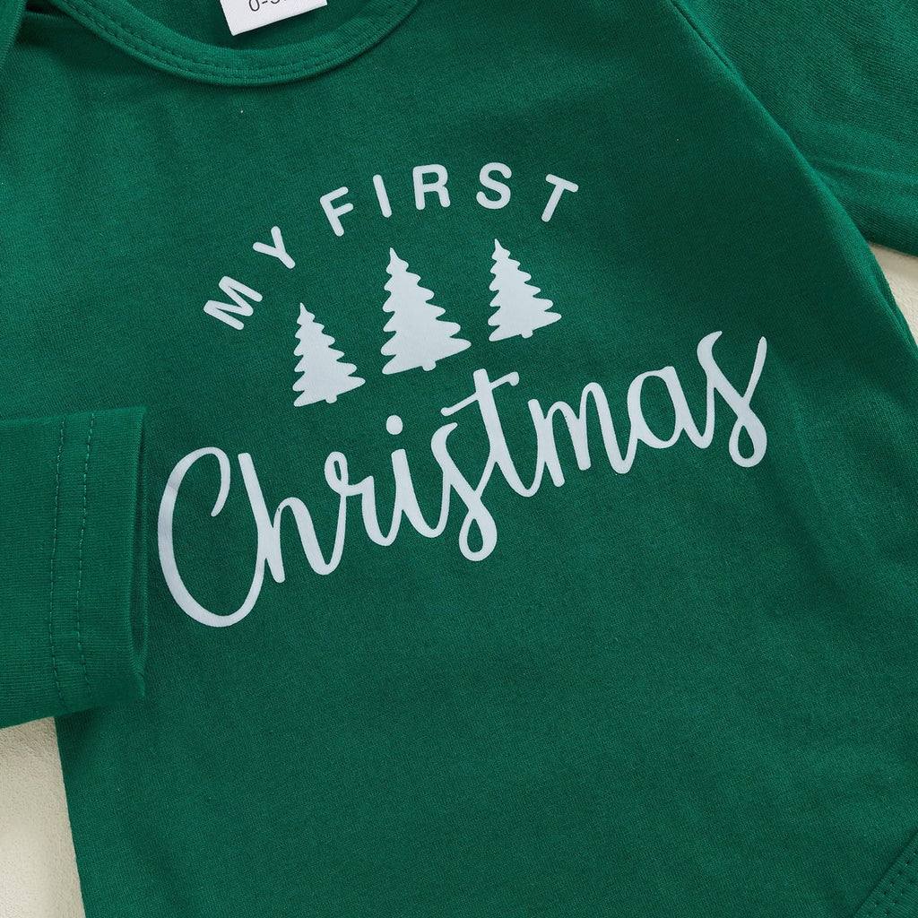 St Patricks Day Baby Boy Outfit Romper Onesie Suspender Pants Set With Beanie Hat G9007