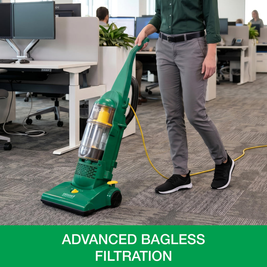 Commercial Bagless Upright Vacuum with On-Board Tools N6371