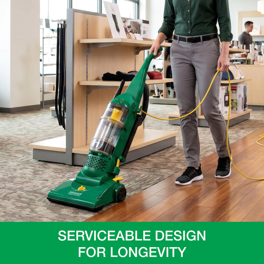 Commercial Bagless Upright Vacuum with On-Board Tools N6371