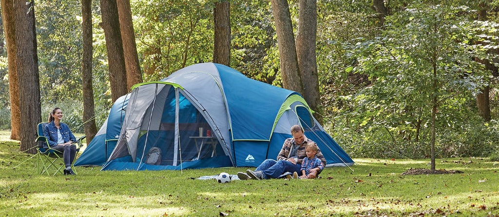 10-Person Camping Dome Tent with Screen Porch B6320
