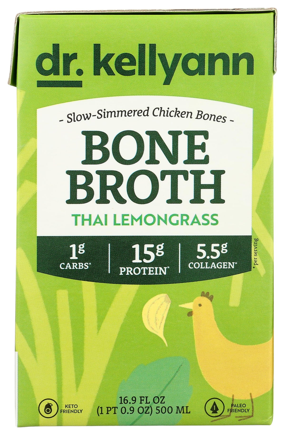 Bone Broth Thai Lemongrass 16.9 Ounce G126
