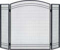 Black Fireplace Screen Z42864